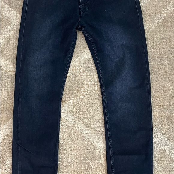 luchiano visconti Other - Men's Relaxed Fit Dark Blue Jeans